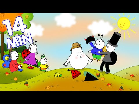 Видео: Бублик и Ягодка - Робот, Фонарики и другие сказки ▶ 3 полных серии | 14 минут