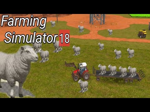 Видео: ОВЦЫ ЭТО НАШЕ ВСЁ БИЗНЕС ПО ШЕРСТИ FARMING SIMULATOR 18