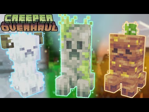 Видео: CREEPER OVERHAUL - НОВЫЕ ВИДЫ КРИПЕРОВ С АНИМАЦИЯМИ ОБЗОР МОДА НА МАЙНКРАФТ