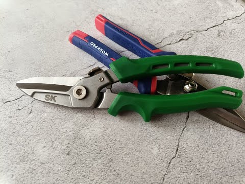 Видео: Кованые ножницы 203 мм #SK Tools #SK02401 - Сравнение с Ножницами коваными #WORKPRO #WP214009