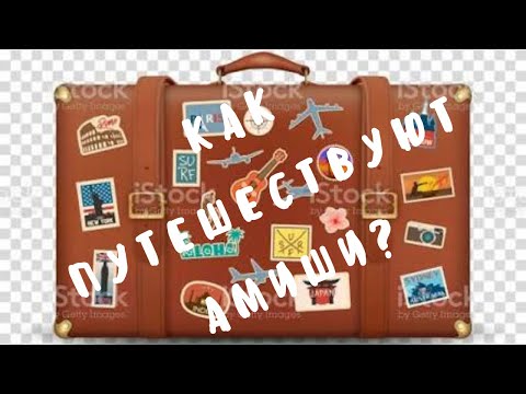 Видео: ‼️АМИШИ. КАК ОНИ ПУТЕШЕСТВУЮТ?‼️