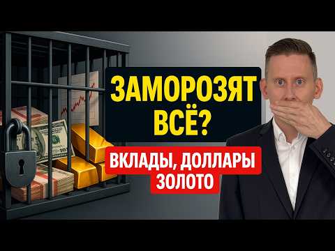 Видео: Готовят заморозку денег, золота и активов населения? Ваши вклады и акции под угрозой!