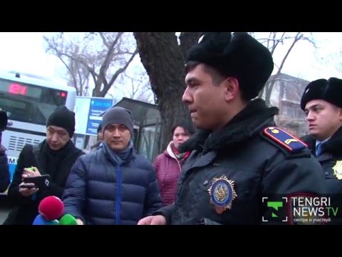 Видео: За сбор денег оштрафовали водителей общественного транспорта в Алматы