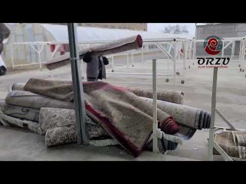 Видео: ORZU gilam yuvish korxonasi hodimlari ish jarayoni #чисткаковров #чистка #челлендж