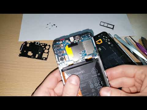 Видео: Разборка Huawei Y6p MED-LX9N | как разобрать huawei Y6p | how to disassemble huawei Y6p (51095KYP)