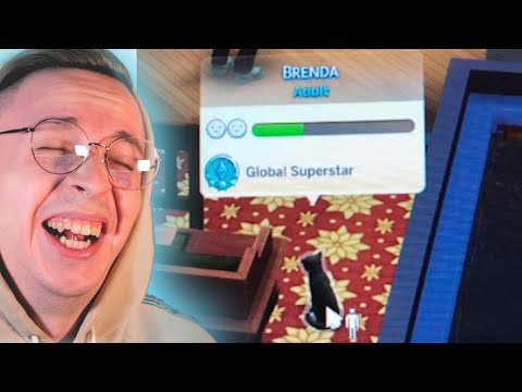 Видео: "Мой кот - мировая суперзвезда в Симс"