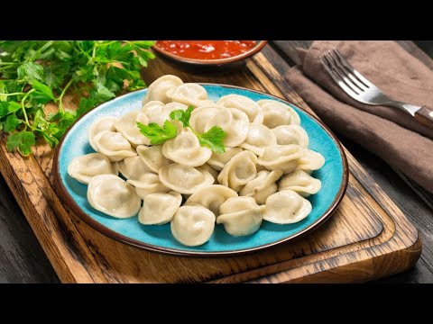 Видео: Домашние пельмени. Без лишних слов вкусный рецепт.  Быстрый способ готовки пельменей. Тұшпара