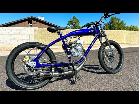 Видео: Моторизованный велосипед со скоростью более 80 миль в час, построенный Смоликом