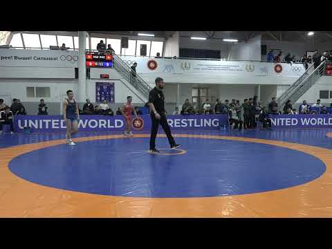 Видео: ГРЕКО-РИМСКАЯ БОРЬБА. ЧЕМПИОНАТ КЫРГЫЗСТАНА-2025 (U-20). День 2 Мат А