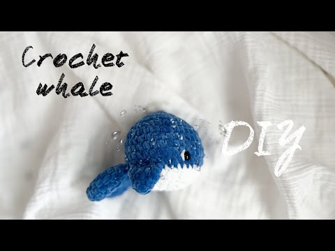 Видео: Мастер-класс вязаный кит| пошаговое описание игрушки крючком|tutorial pretty whale|amigurumi