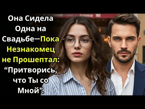 Видео: Она Сидела Одна на Свадьбе—Пока Незнакомец не Прошептал： ＂Притворись, что Ты со Мной＂.