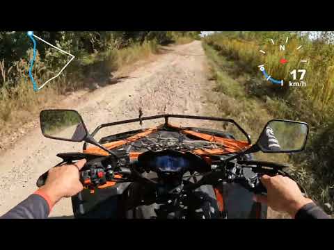 Видео: Квадроцикл 200 кубов // Yacota cabo // Как едет