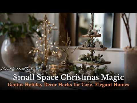 Видео: Рождественские решения для небольших помещений: 22 гениальных лайфхака, которые действительно раб...