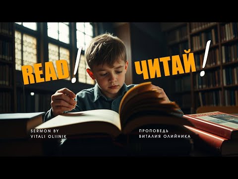 Видео: Читай! / Проповедь. Виталий Олийник