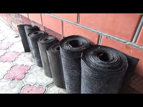 Видео: Как разрезать рулон рубероида, абсолютно легко!