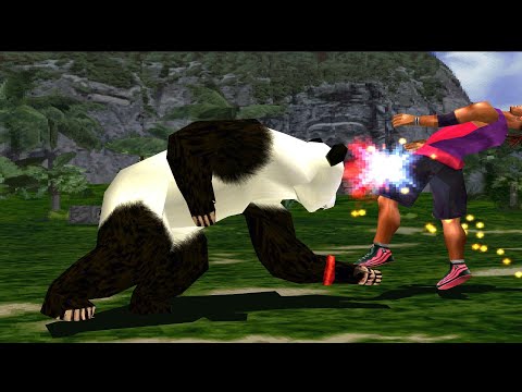 Видео: Tekken 3 — Панда — аркадный режим (PS1)