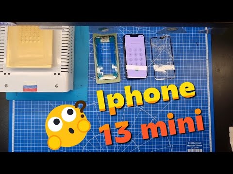 Видео: ПЕРЕКЛЕЙКА РАЗБИТОГО СТЕКЛА IPHONE 13 mini | замена стекла айфон