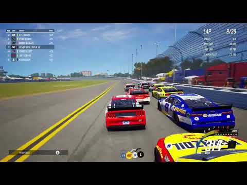 Видео: Овальная карьера в Наскар Игнишон 21, этап 1