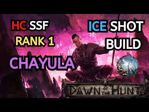 Видео: УСТАЛИ ОТ МЕТЫ?  ICE SHOT CHAYULA - МОЙ ТОП 1 АНТИ МЕТА БИЛД В ЛАДЕРЕ ХАРДКОР ССФ. DAWN OF THE HUNT.