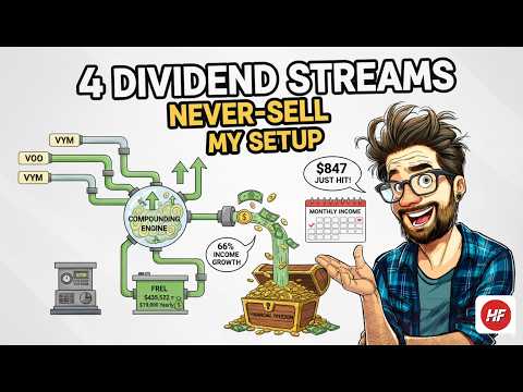 Видео: 4 потока ETF Vanguard Dividend, которые я держу вечно (моя настройка)