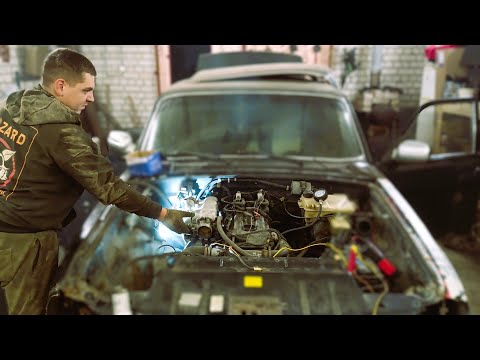 Видео: Первый запуск змз 406 за 8 лет на доноре