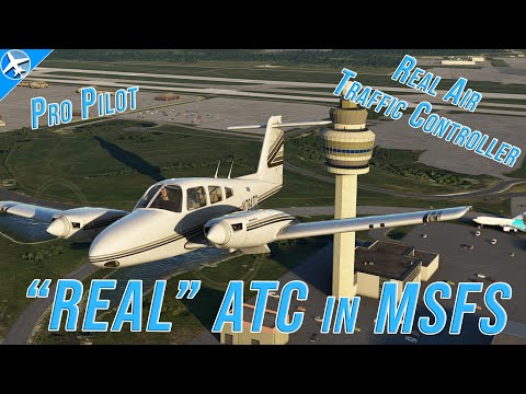 Видео: Учебное пособие по связи с УВД с профессиональным пилотом и настоящим авиадиспетчером — MSFS