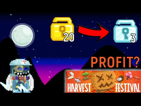 Видео: Гровтопия: Как подготовиться к HARVEST FESTIVAL? EZ PROFIT.