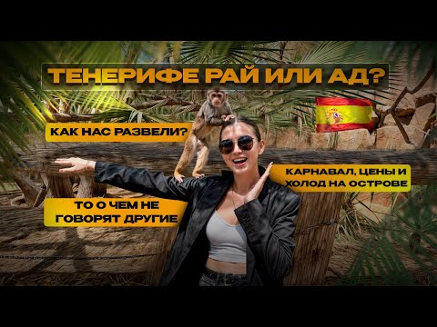 Видео: ТЕНЕРИФЕ: что посмотреть, где поесть, цены? Как нас развели на острове.