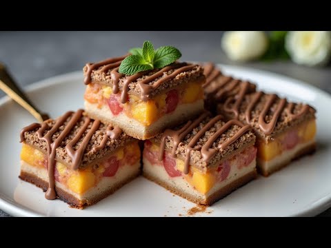 Видео: Овсянка, яблоки и сливы! Полезный торт без муки и сахара: мой секретный рецепт!