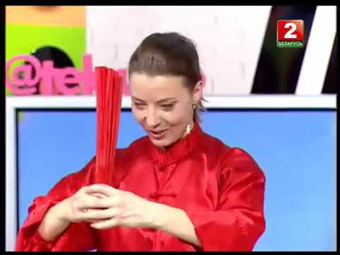 Видео: Передача "Телеутро": тайцзи с веером