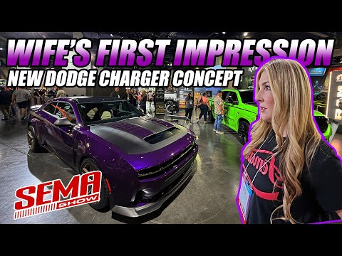 Видео: КОНЦЕПТ DODGE CHARGER НА ВЫСТАВКЕ SEMA! ЖЕНА ТОЖЕ ДЕЛИТСЯ МЫСЛЯМИ!