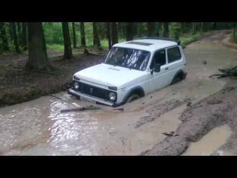 Видео: Ваз 21213 первый выезд на бездорожье. Тест резины Cordiant off road 205/70/16