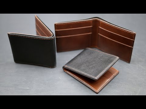 Видео: Кошельки бифолд Сборка