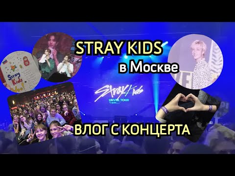 Видео: VLOG: Концерт STRAY KIDS в Москве! [04.08.2019]