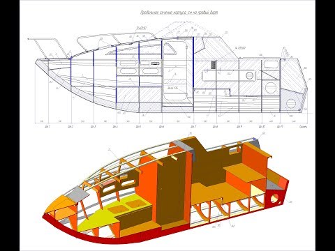 Видео: Строительство деревянного катера ч1.