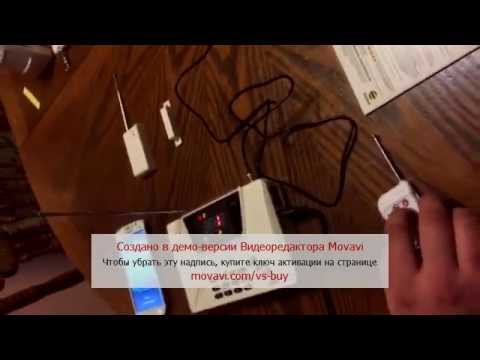 Видео: Обзор Gsm сигнализации Alarm.