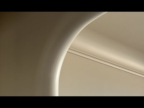 Видео: Карнизы и арки. Лепнина из гипса, новодел.