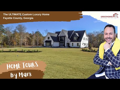 Видео: ЭКСКЛЮЗИВ! РОСКОШНЫЙ ДОМ ПО ИНДИВИДУАЛЬНОМУ ЗАКАЗУ в Джорджии 🍑