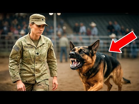 Видео: Женщину-солдата унизили на выставке собак —пока её немецкая овчарка не поразила всех до глубины души