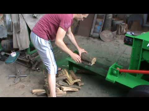 Видео: дровокол готов. финальные тесты