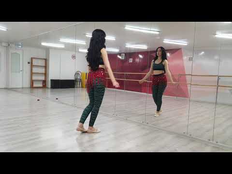 Видео: "Коленная тряска". Упражнения для отработки движения. Восточные танцы с Еленой Сазоновой.