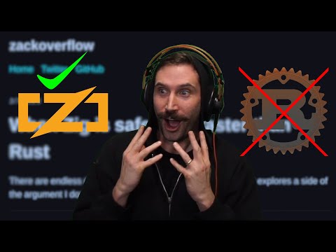 Видео: Zig БЫСТРЕЕ и БЕЗОПАСНЕЕ, чем Rust | Prime Reacts