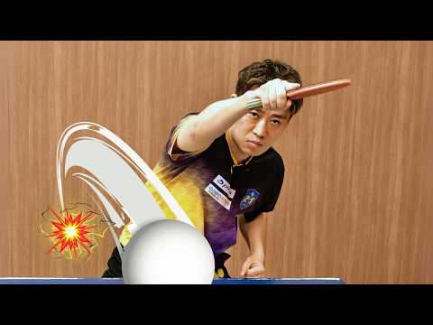 Видео: Как справляться с толчками с вращением. Советы по атаке с топспином [настольный теннис]