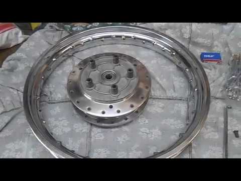 Видео: ИЖ Планета Спорт Спицовка колеса
