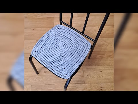 Видео: Сидушка для стула или необыкновенный квадрат 2.