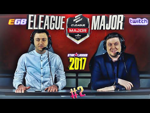 Видео: Лучшие моменты CS GO ELEAGUE Major 2017 №2
