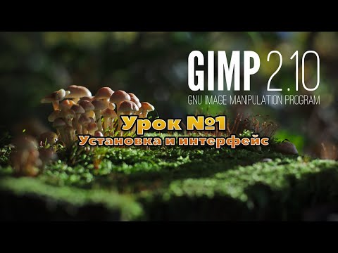 Видео: Графический редактор Gimp 2.10/Урок №1 Установка и интерфейс