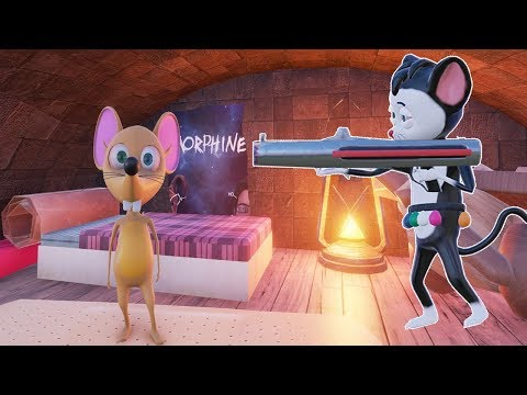 Видео: КОШКИ МЫШКИ КТО ХИТРЕЕ ЗЛОГО КОТА RATTY CATTY на канале FAMILY PLAY