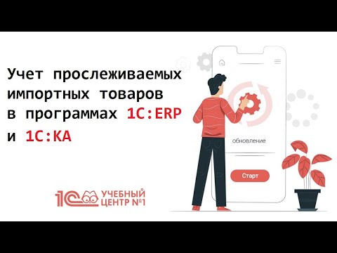 Видео: Учет прослеживаемых импортных товаров в программах 1С:ERP и 1С:КА