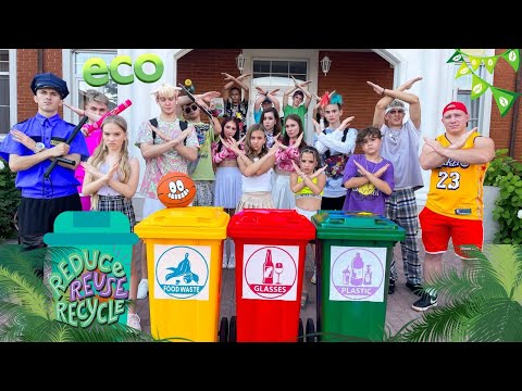 Видео: Кикидо СОРТИРА ОТПАД ♻️ ФАНОВИ НАПАДАЈУ КАМПУС. Менди + Камил❤️ траже чувара | KiKiDo Campus Serbian